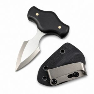 Winkler 3V Custom Black-handle Push Dagger