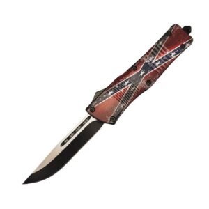 switchblade mes 5,75 inch D/A OTF zwart tanto