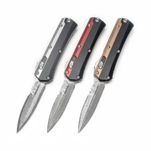 switchblade mes Damascus OTF
