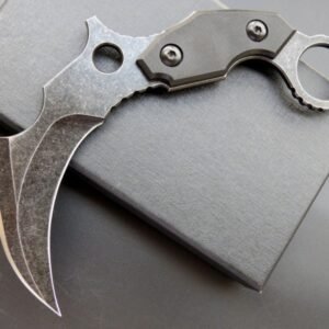 Karambit – Vast Mes D2 Staal met G10 Handvat