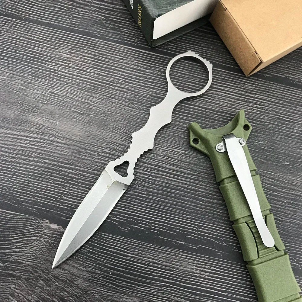 Survival mes – Vast RVS lemmet met Kydex schede Survival mes – Vast RVS lemmet met Kydex schede