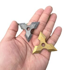 Ninja shuriken – CNC titanium TC4 precisie ninjaster