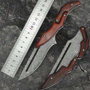 Damascus mes – Mechanisch Transformeerbaar Mes