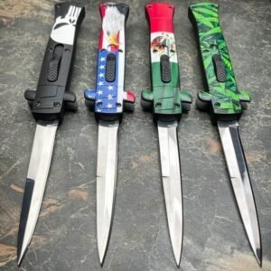 Stiletto mes – 9 inch OTF Stiletto (Kies Variant)