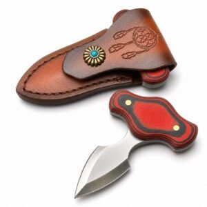 3V Custom Patterned-Handle Push Dagger