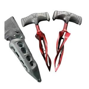 Spiral Triangular Push Dagger